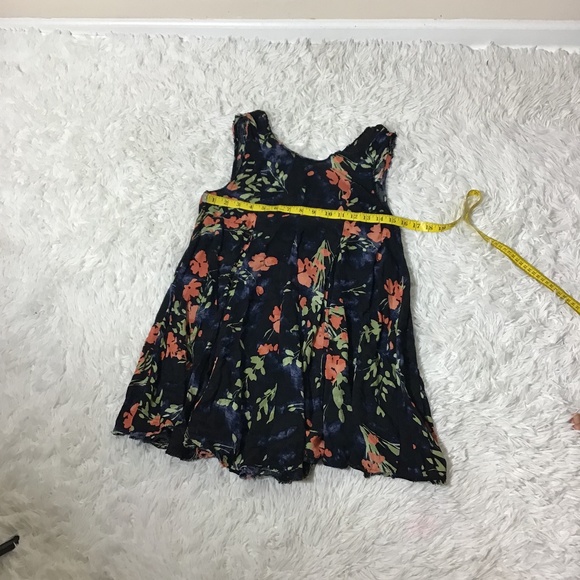 Anthro Ecote Swing Dress Scoop Back - Picture 4 of 7